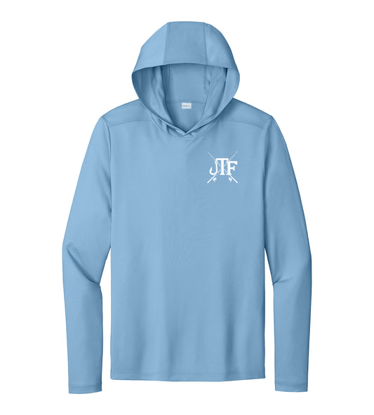 JTF Performance Hooded Long Sleeve Fishing Shirt UPF 50+