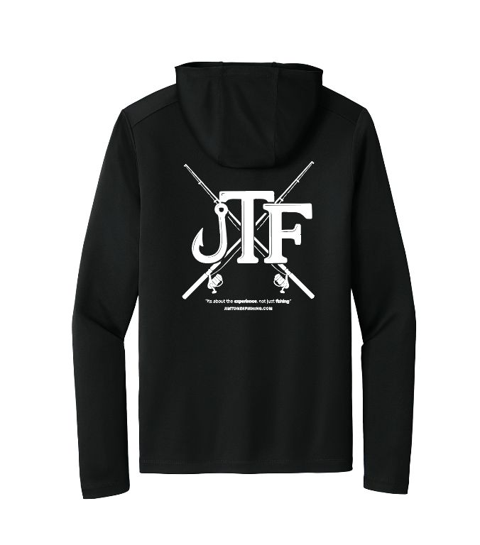 JTF Performance Hooded Long Sleeve Fishing Shirt UPF 50+