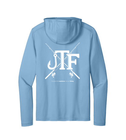 JTF Performance Hooded Long Sleeve Fishing Shirt UPF 50+